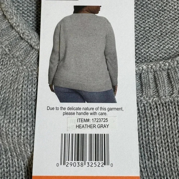 Ella Moss Women's Crewneck Cozy Long Sleeve Sweater - Picture 11 of 11